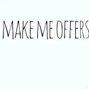 Accepts any reasonable offers:)